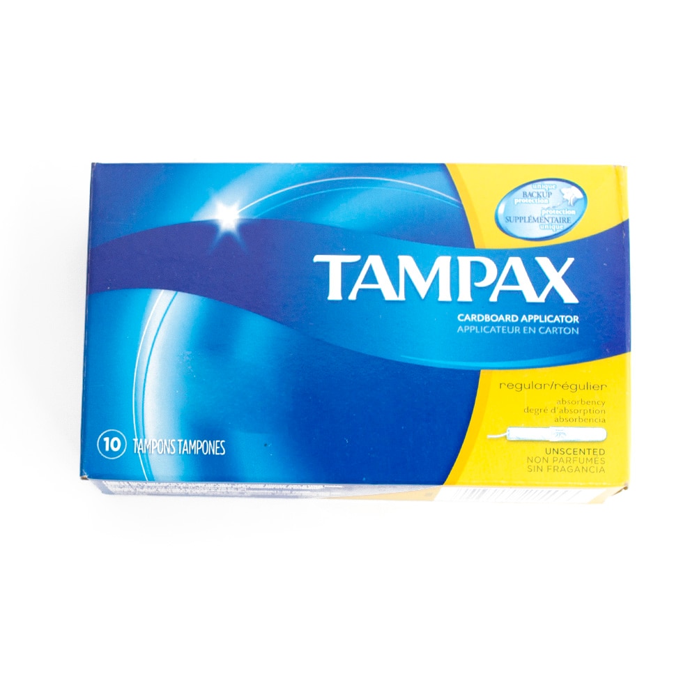 Tampax, Tampons, Regular, 10 Count